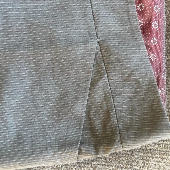 Ted Baker Cotton Pinstriped Cropped Pants - Ted Size 2 - NWOT - Picture 4 of 6